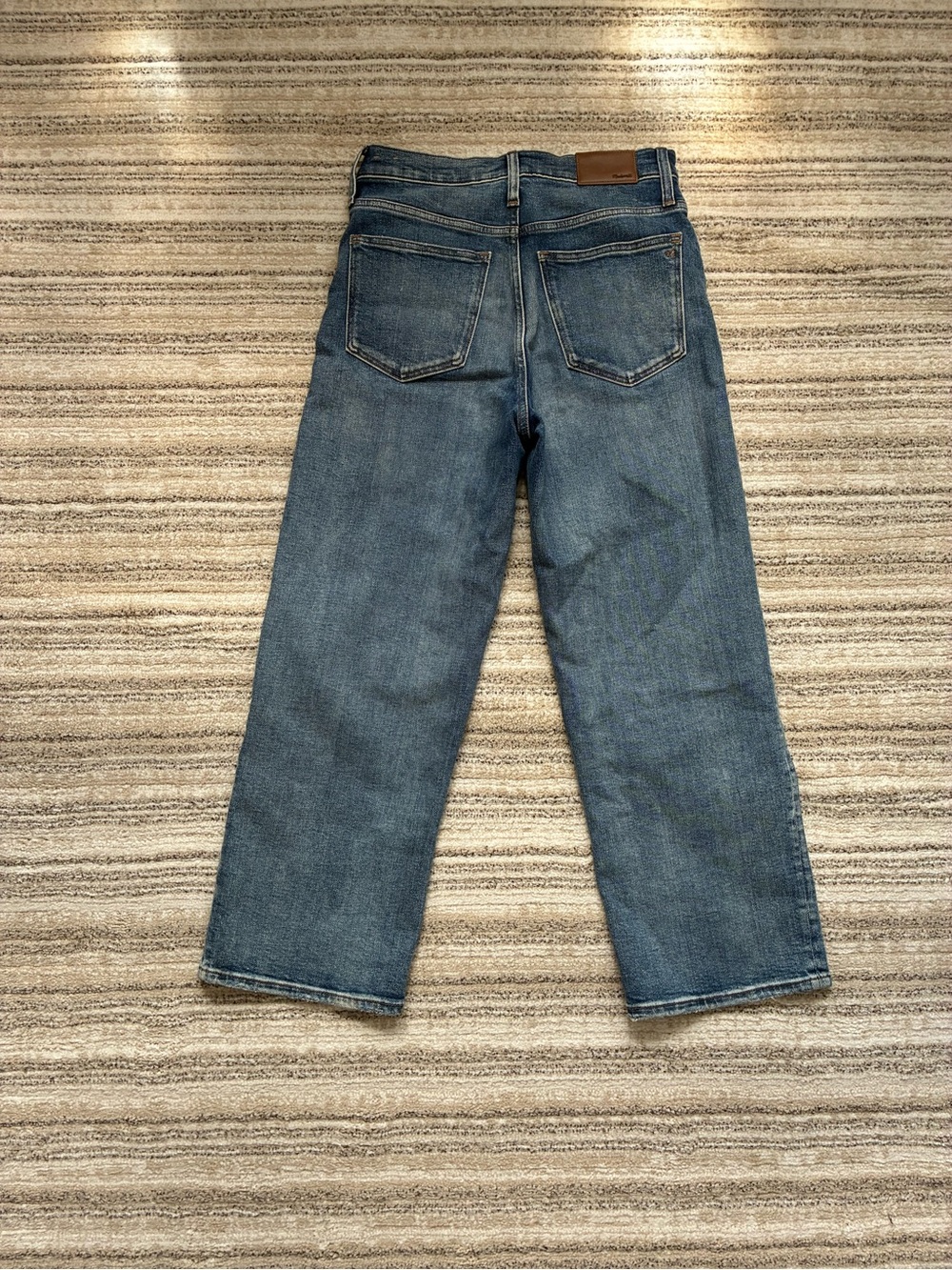 Madewell Slim Wide Leg Crop jeans size 27 - Picture 3 of 4